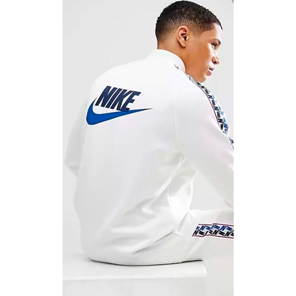 NEW! Nike Sportswear Taped Poly Track Jacket XL